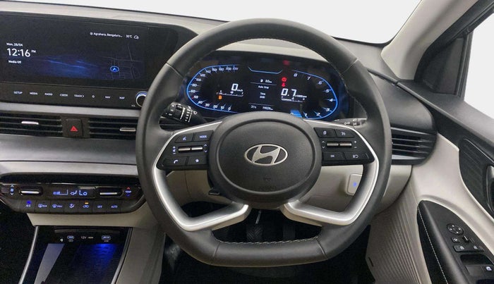 2023 Hyundai NEW I20 ASTA (O) 1.2 MT, Petrol, Manual, 19,018 km, Steering Wheel Close Up