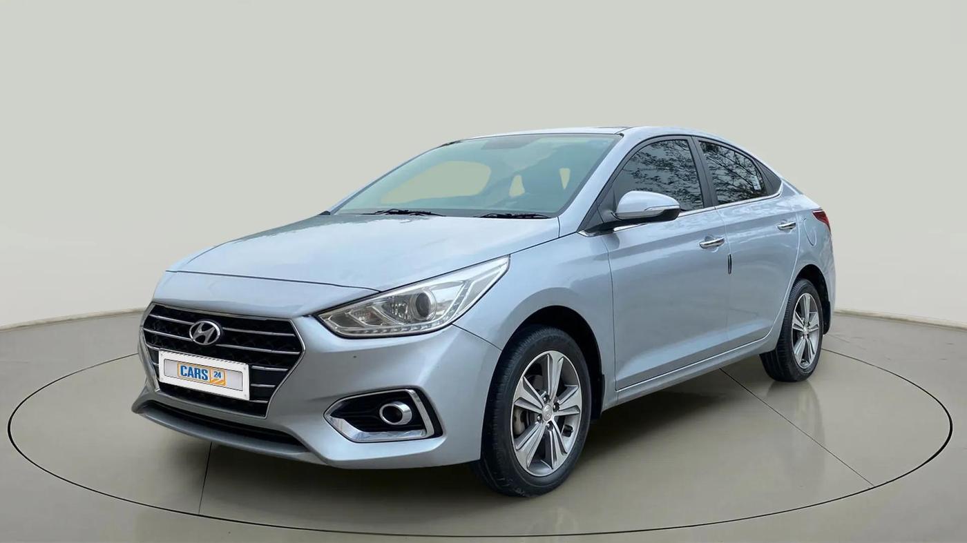 2019 Hyundai Verna 1.6 VTVT SX, Petrol, Manual, 36,205 km, Left Front Diagonal