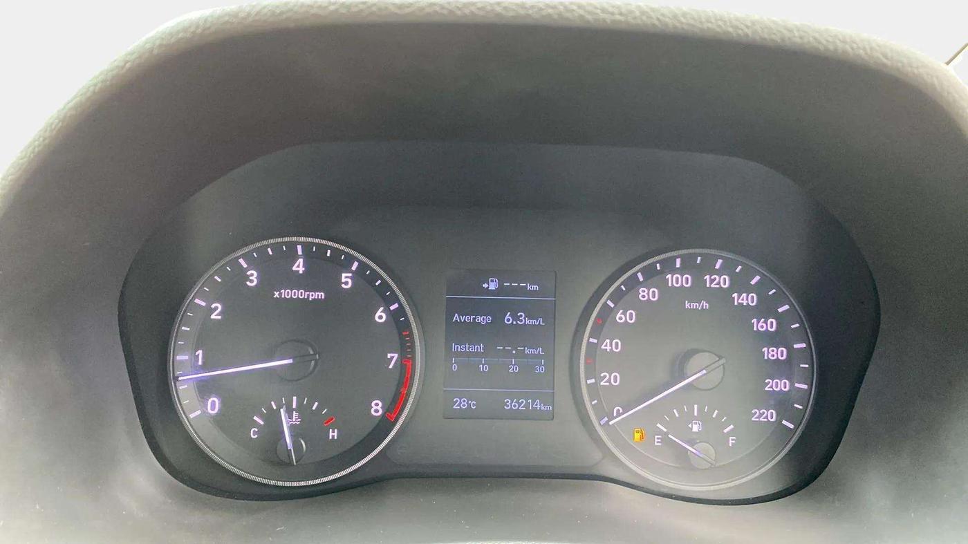 2019 Hyundai Verna 1.6 VTVT SX, Petrol, Manual, 36,205 km, Odometer Image