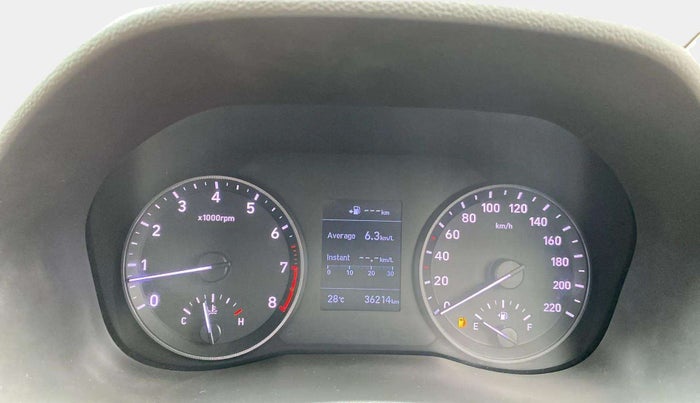 2019 Hyundai Verna 1.6 VTVT SX, Petrol, Manual, 36,205 km, Odometer Image