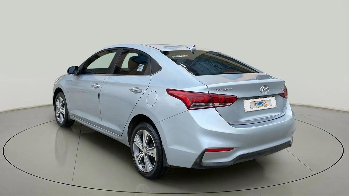 2019 Hyundai Verna 1.6 VTVT SX, Petrol, Manual, 36,205 km, Left Back Diagonal