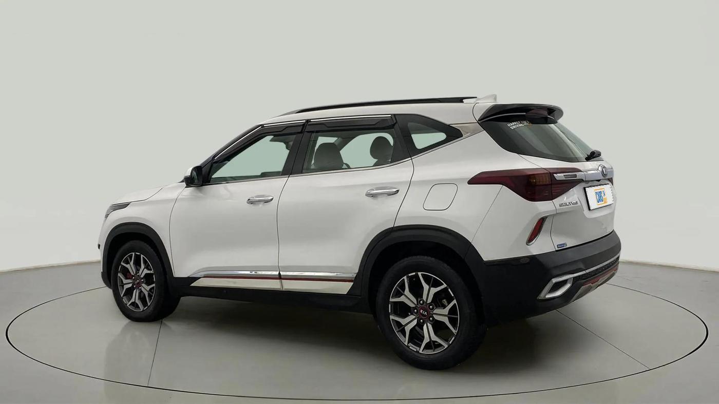 2020 KIA SELTOS GTX PLUS AT 1.5 DIESEL, Diesel, Automatic, 60,615 km, Left Back Diagonal