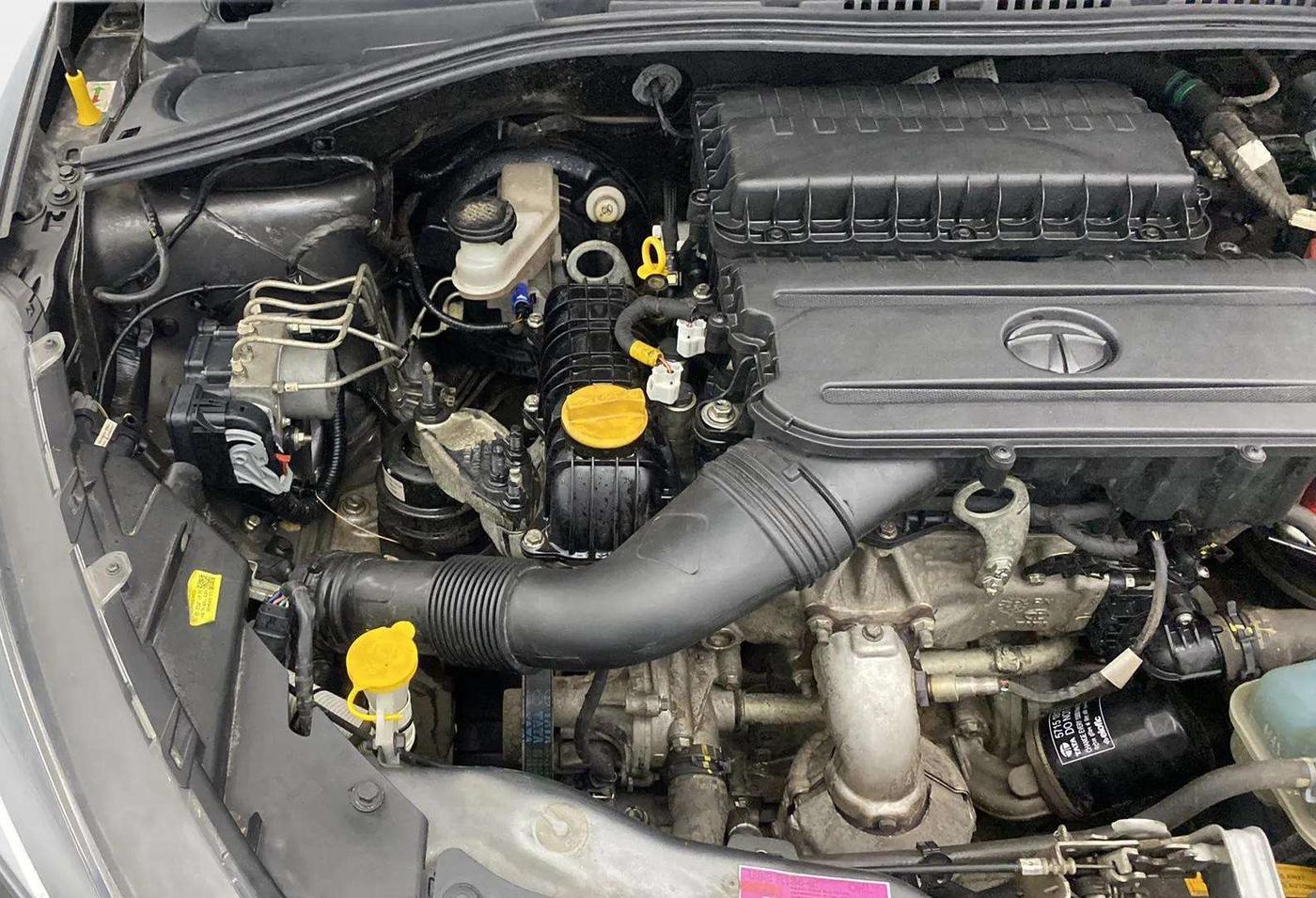 2022 Tata TIGOR XZ PLUS CNG, CNG, Manual, 74,711 km, Engine View - Right