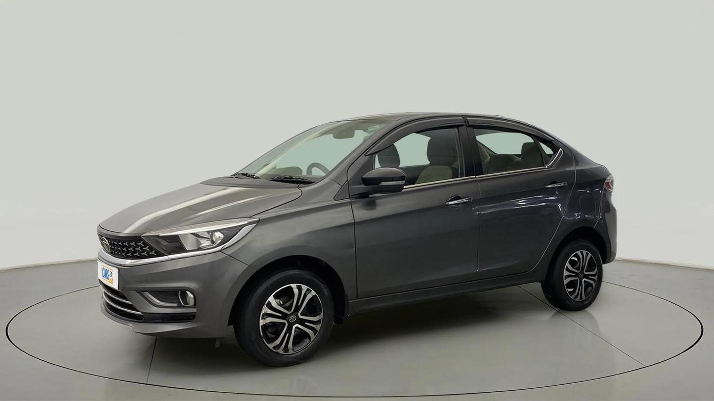 2022 Tata TIGOR XZ PLUS CNG, CNG, Manual, 74,711 km, Left Front Diagonal
