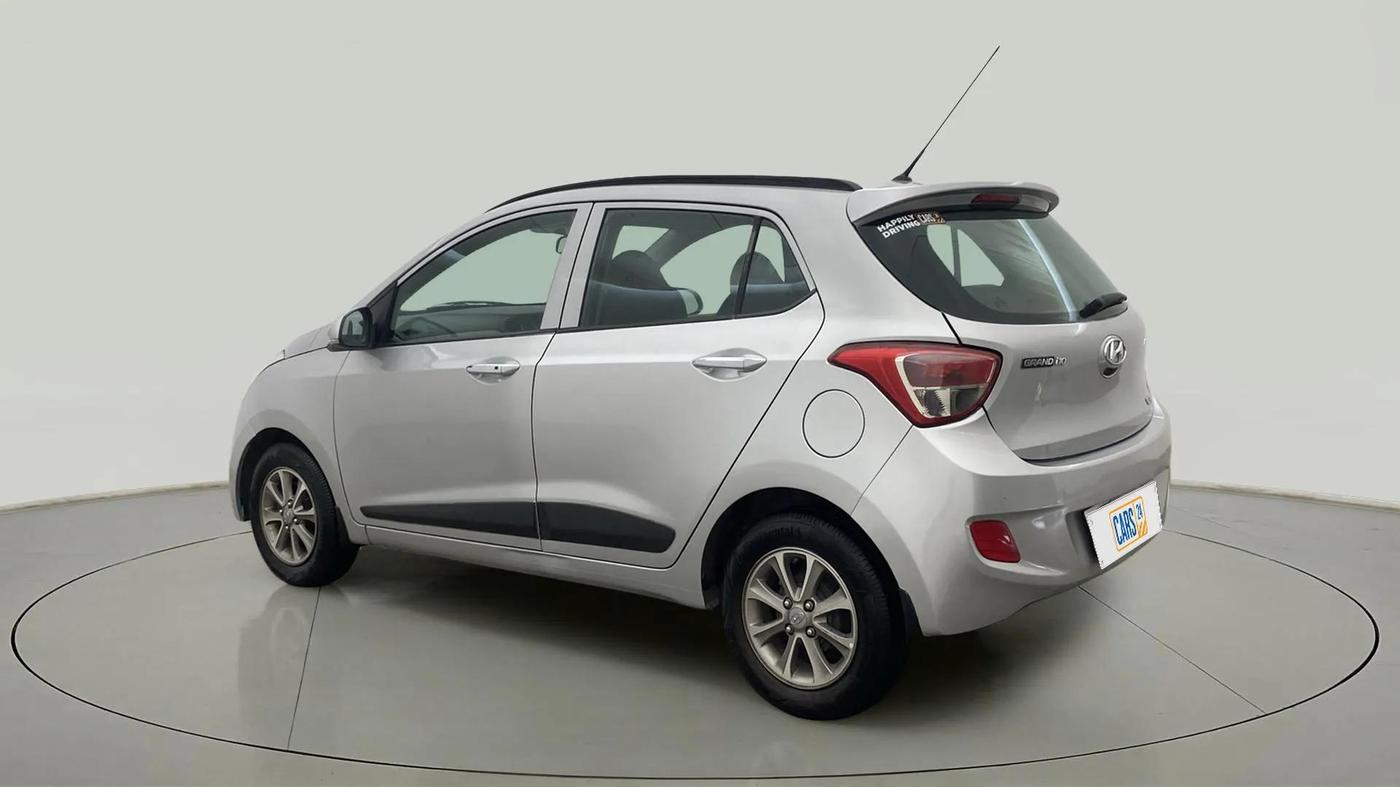 2016 Hyundai Grand i10 ASTA (O) 1.2 KAPPA VTVT, Petrol, Manual, 38,321 km, Left Back Diagonal