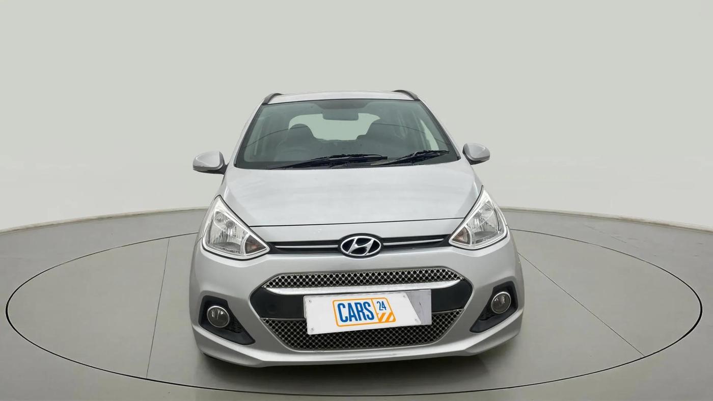 2016 Hyundai Grand i10 ASTA (O) 1.2 KAPPA VTVT, Petrol, Manual, 38,321 km, Front