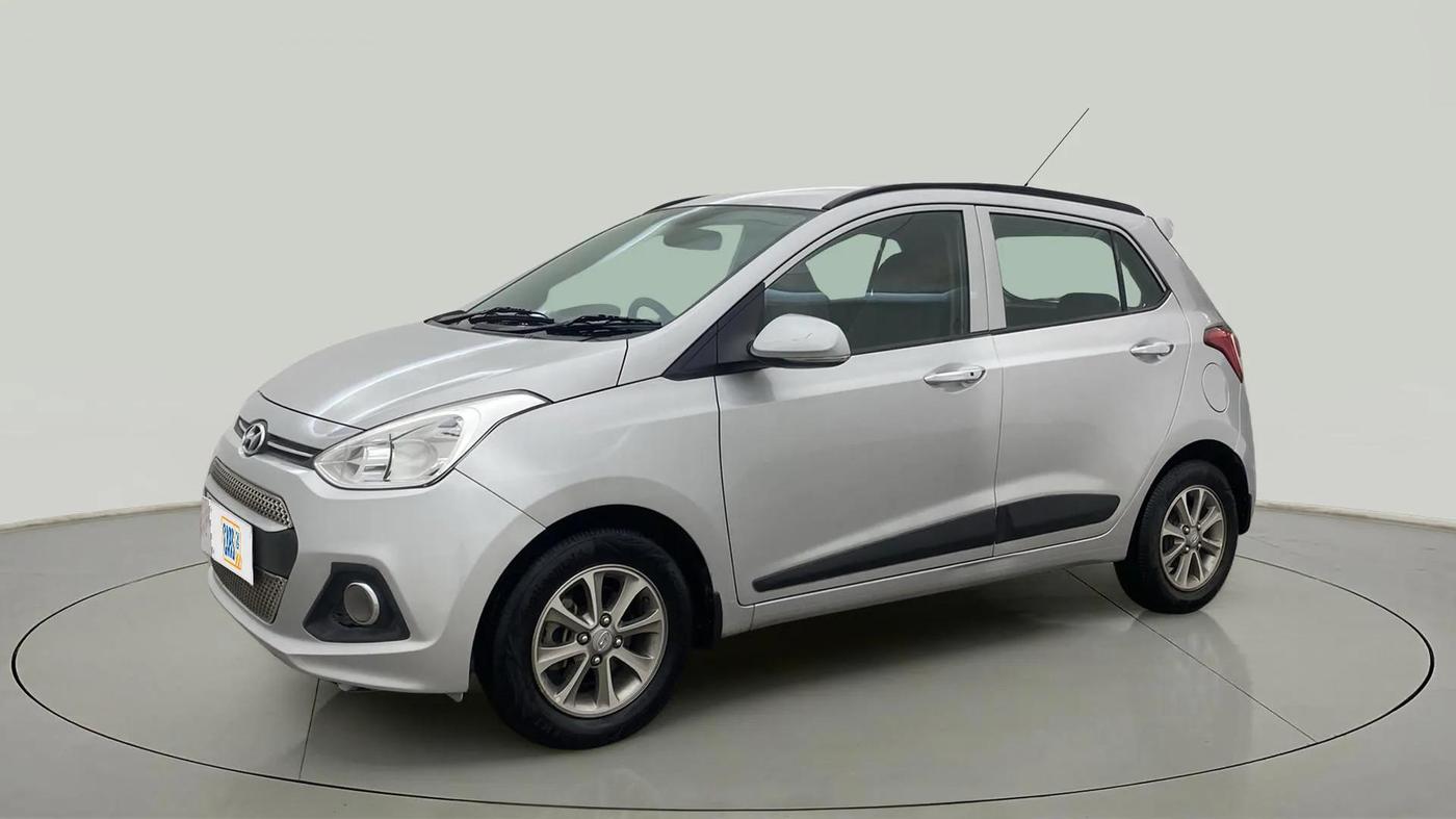 2016 Hyundai Grand i10 ASTA (O) 1.2 KAPPA VTVT, Petrol, Manual, 38,321 km, Left Front Diagonal