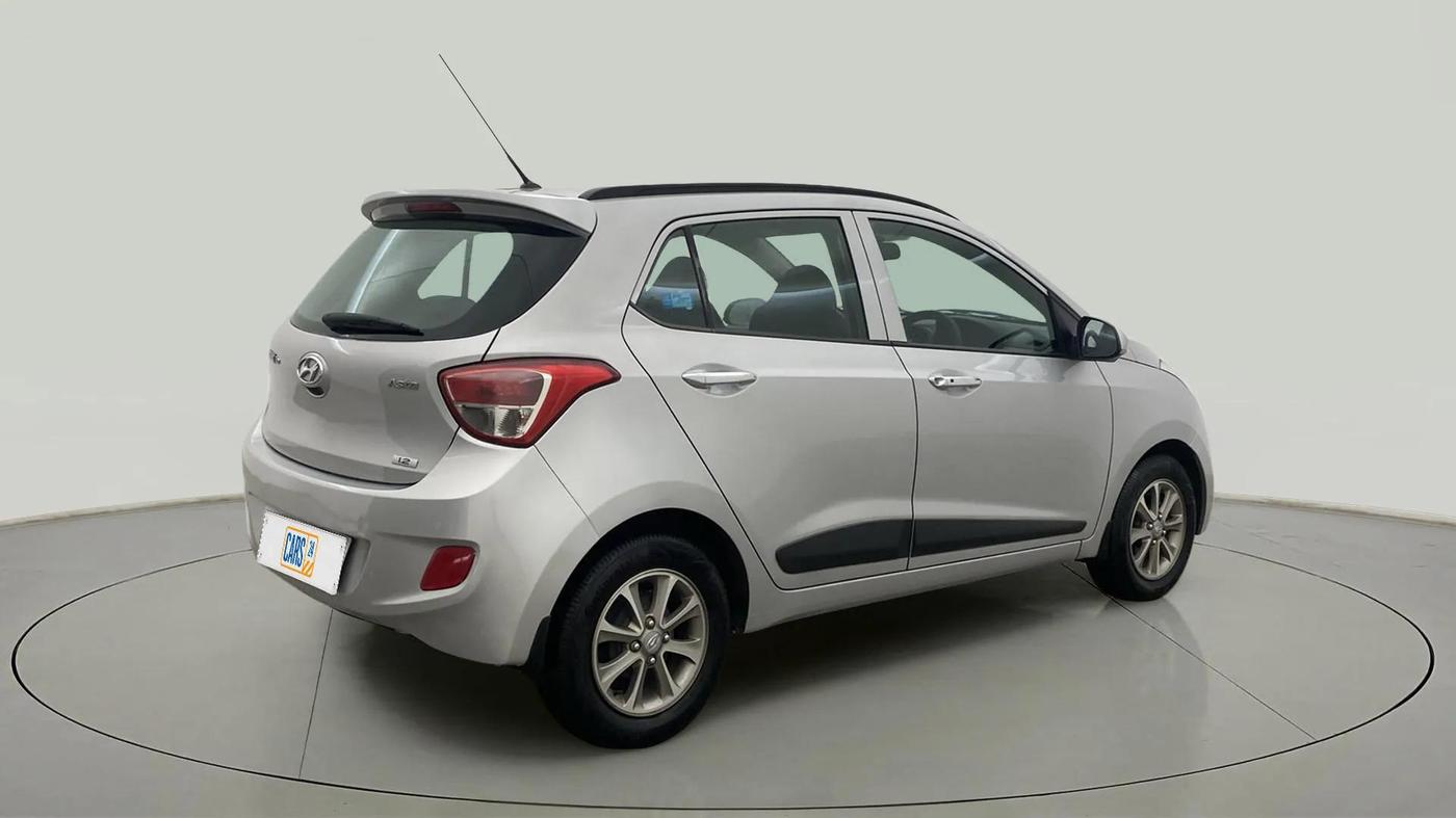 2016 Hyundai Grand i10 ASTA (O) 1.2 KAPPA VTVT, Petrol, Manual, 38,321 km, Right Back Diagonal