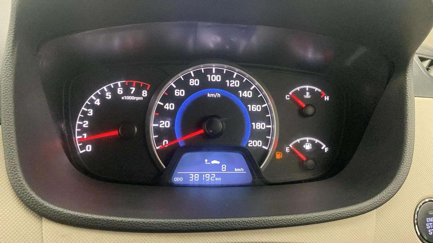 2016 Hyundai Grand i10 ASTA (O) 1.2 KAPPA VTVT, Petrol, Manual, 38,321 km, Odometer Image
