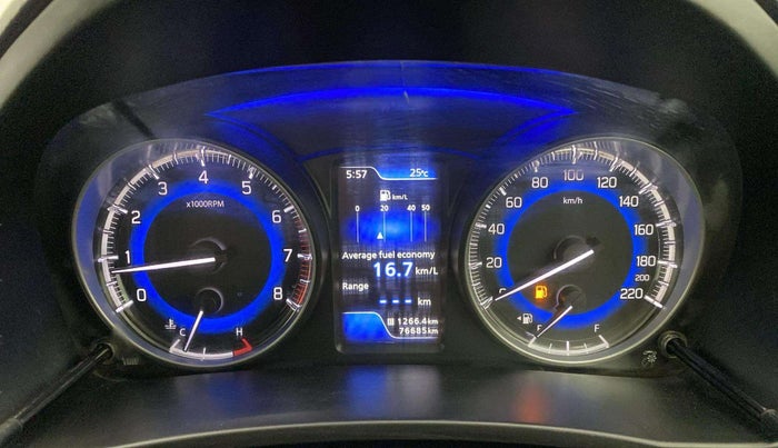 2018 Maruti Baleno ALPHA PETROL 1.2, Petrol, Manual, 76,649 km, Odometer Image
