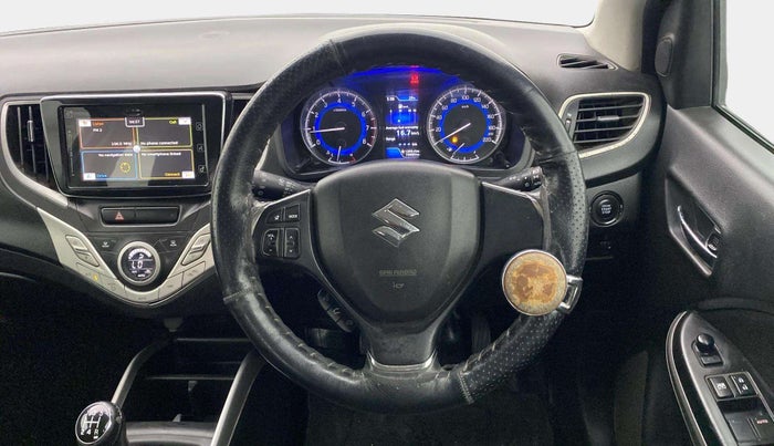 2018 Maruti Baleno ALPHA PETROL 1.2, Petrol, Manual, 76,649 km, Steering Wheel Close Up
