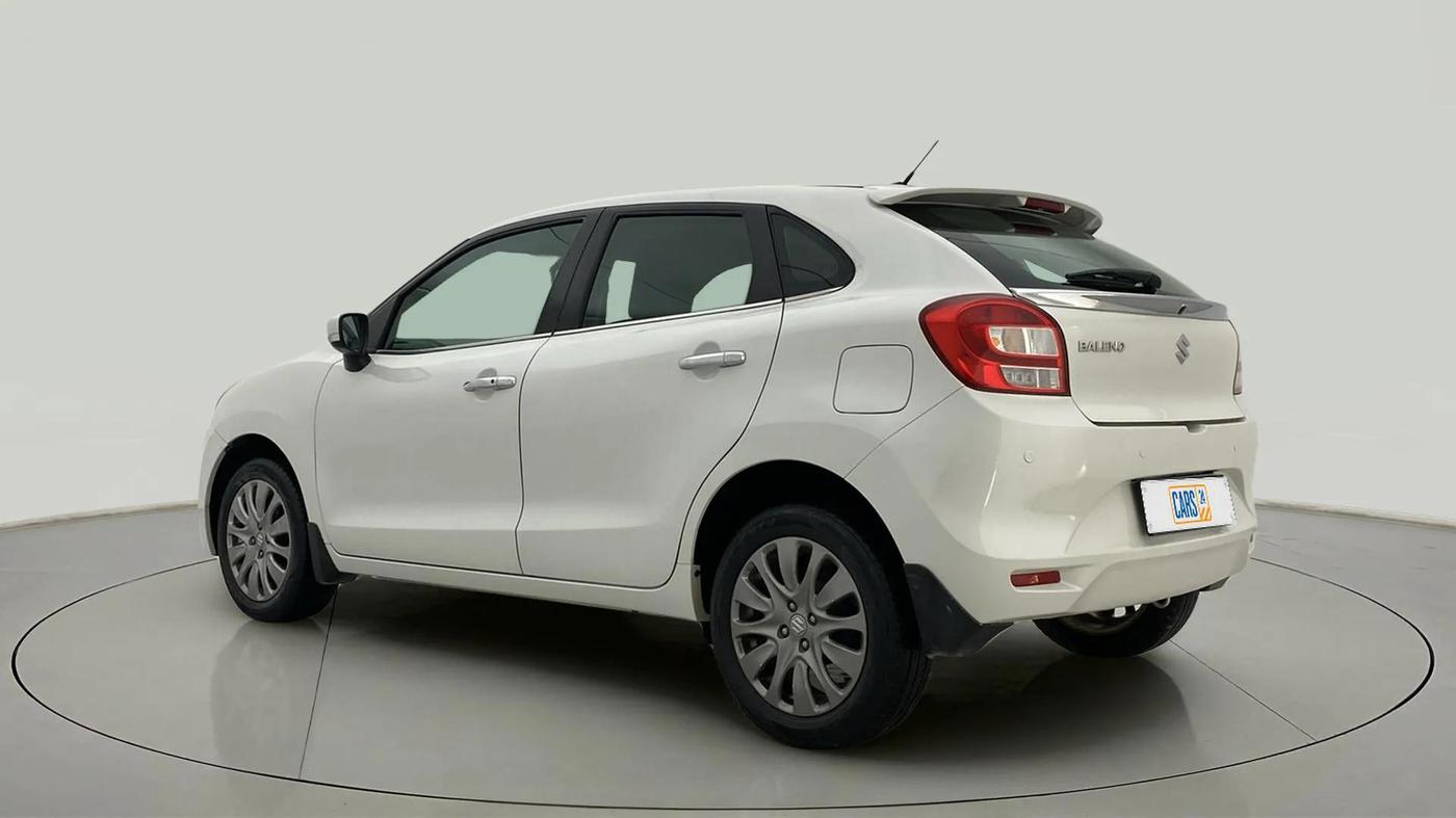 2018 Maruti Baleno ALPHA PETROL 1.2, Petrol, Manual, 76,649 km, Left Back Diagonal