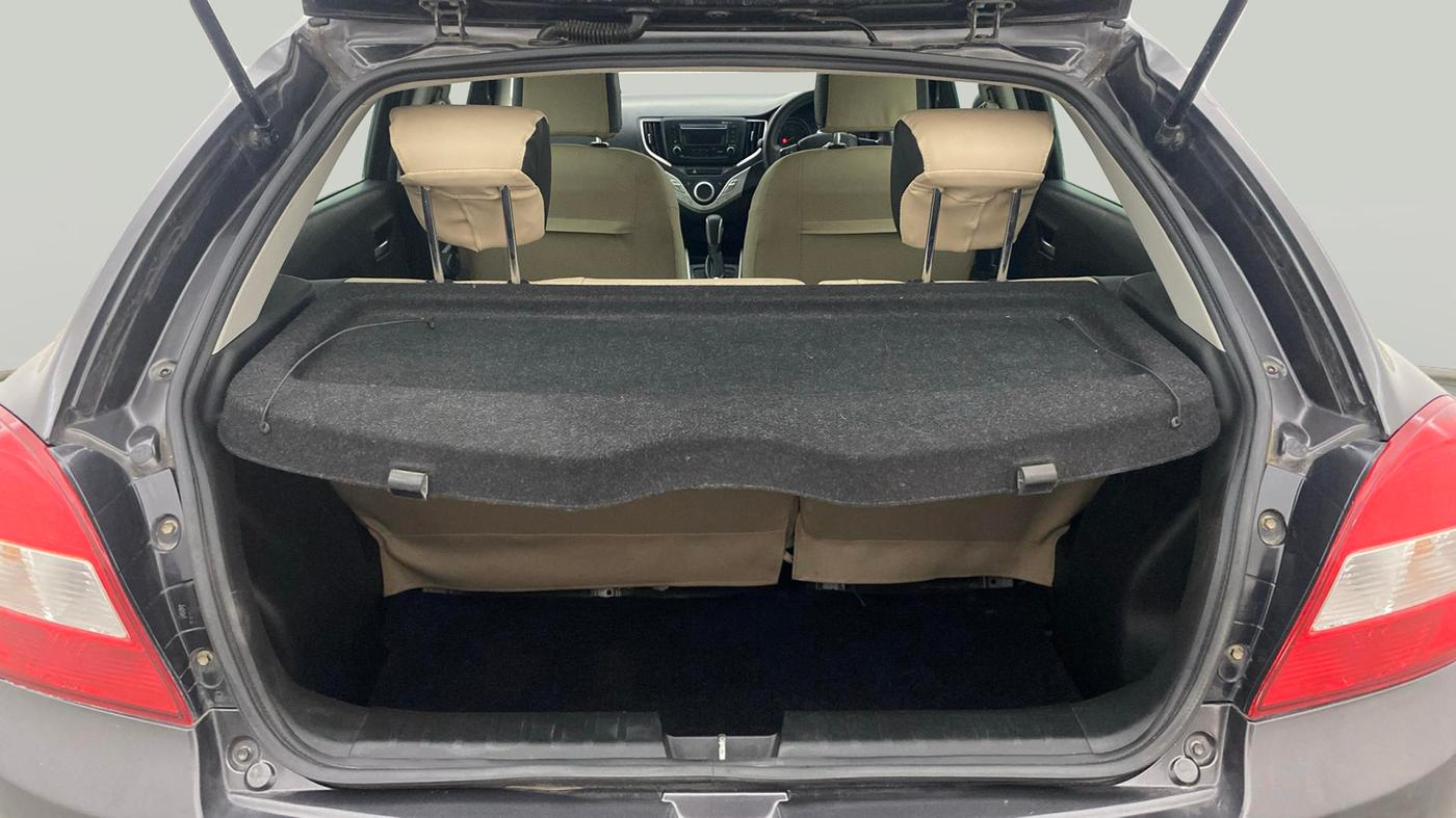 2017 Maruti Baleno ZETA CVT PETROL 1.2, Petrol, Automatic, 52,592 km, Boot Inside