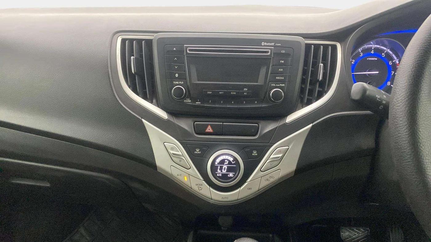2017 Maruti Baleno ZETA CVT PETROL 1.2, Petrol, Automatic, 52,592 km, Air Conditioner