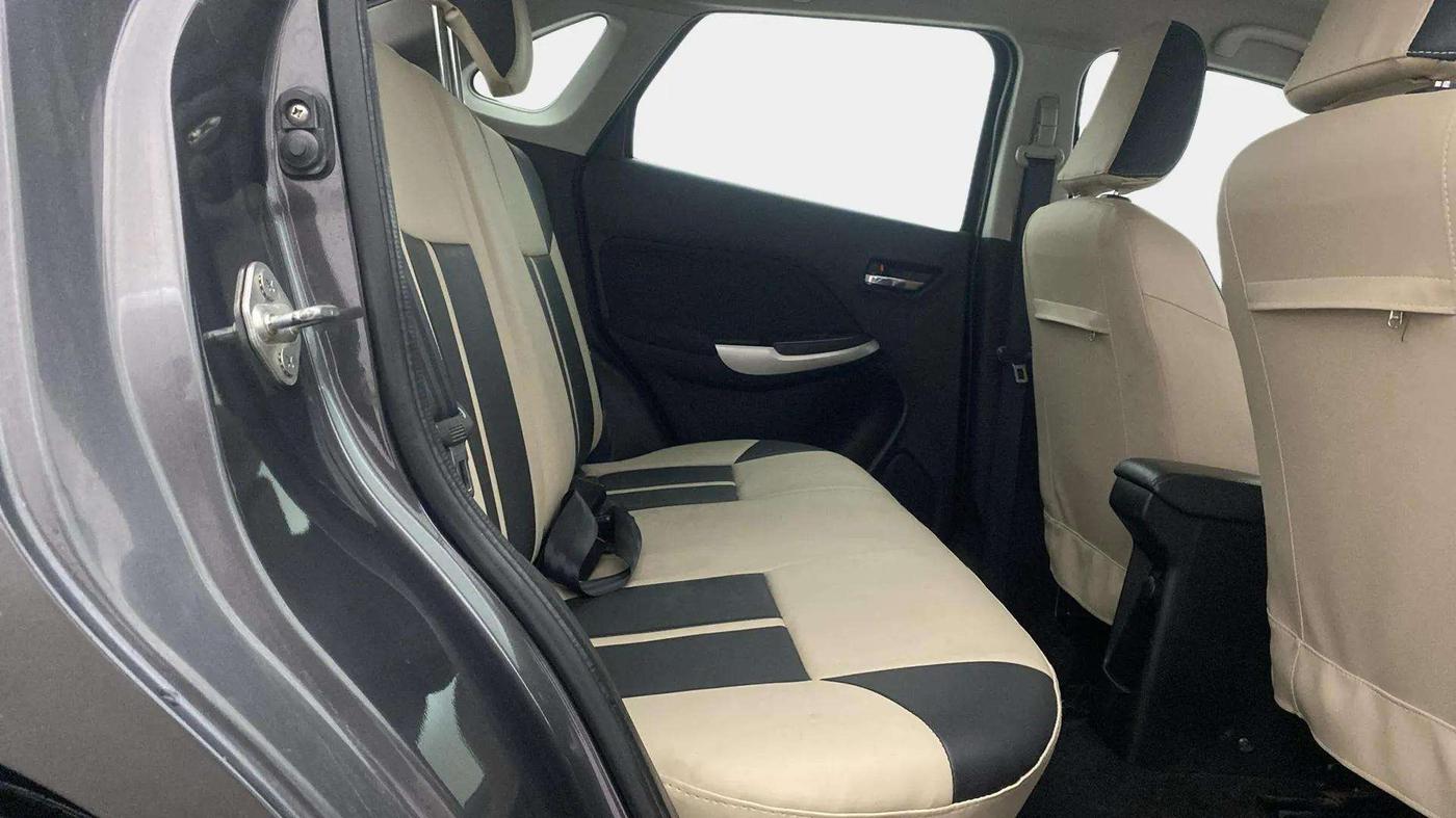 2017 Maruti Baleno ZETA CVT PETROL 1.2, Petrol, Automatic, 52,592 km, Right Side Rear Door Cabin