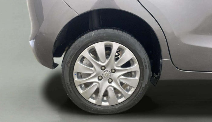2017 Maruti Baleno ZETA CVT PETROL 1.2, Petrol, Automatic, 52,075 km, Right Rear Wheel