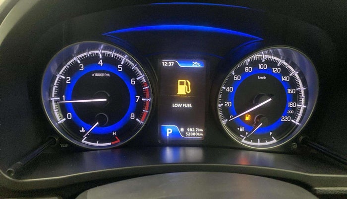 2017 Maruti Baleno ZETA CVT PETROL 1.2, Petrol, Automatic, 52,075 km, Odometer Image