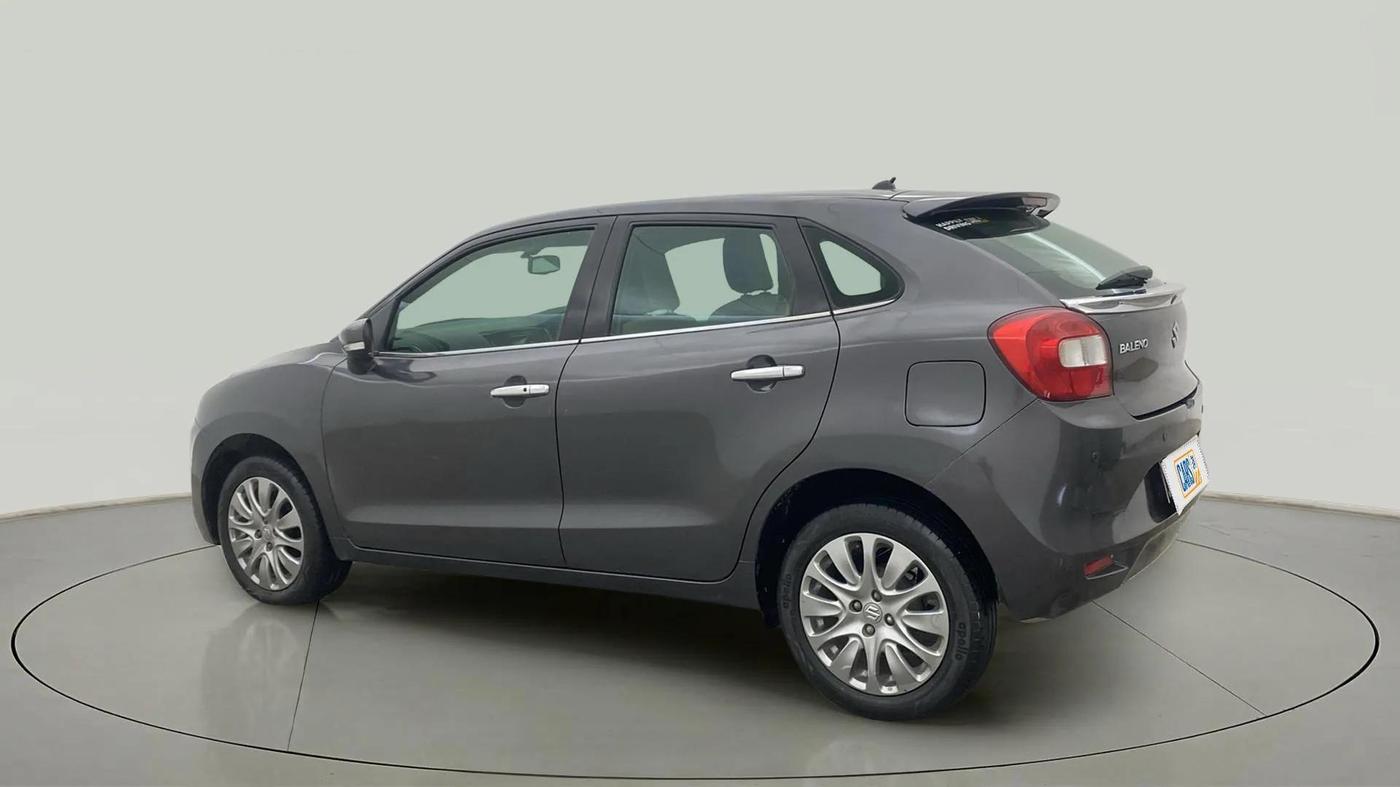 2017 Maruti Baleno ZETA CVT PETROL 1.2, Petrol, Automatic, 52,592 km, Left Back Diagonal