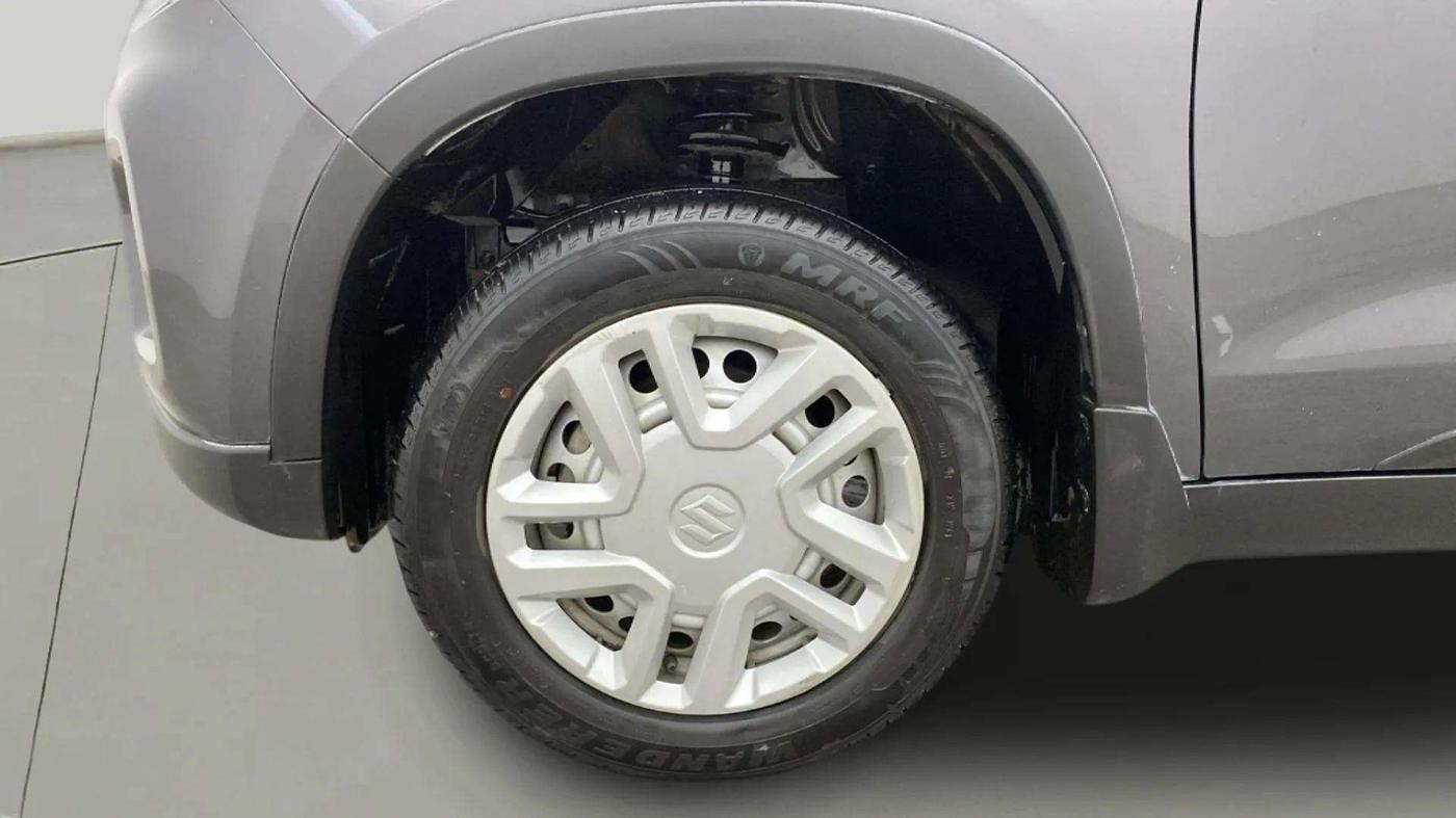 2021 Maruti Vitara Brezza LXI, Petrol, Manual, 27,313 km, Left Front Wheel