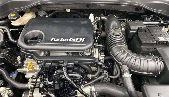 2021 KIA SONET HTK PLUS 1.0 DCT, Petrol, Automatic, 28,275 km, Engine View