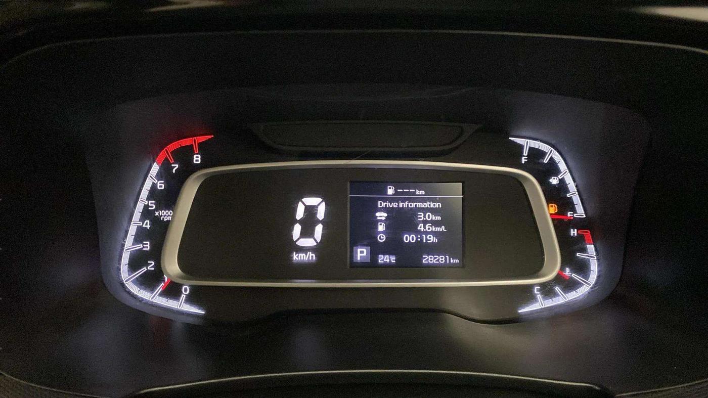 2021 KIA SONET HTK PLUS 1.0 DCT, Petrol, Automatic, 28,275 km, Odometer Image