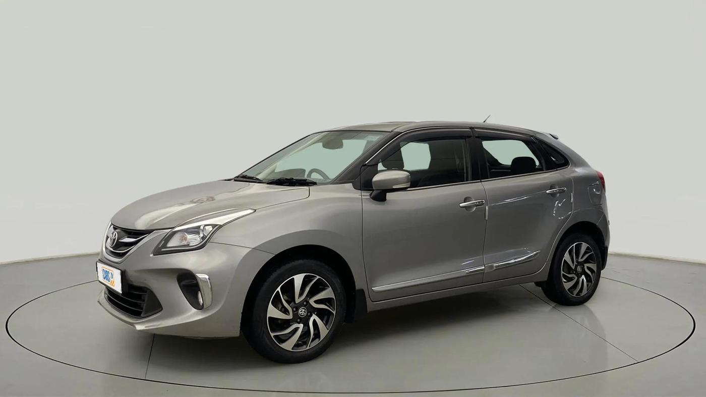 2019 Toyota Glanza G, CNG, Manual, 70,150 km, Left Front Diagonal