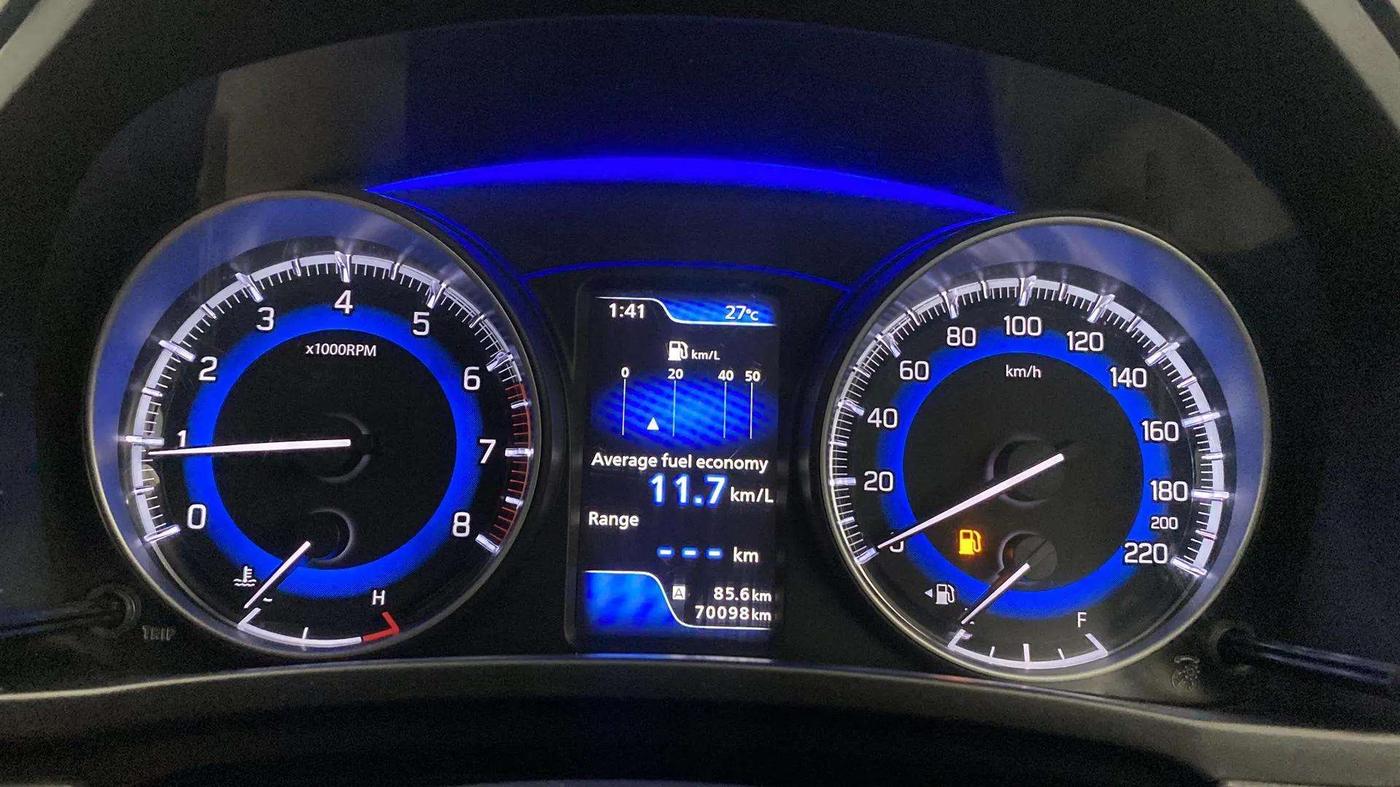2019 Toyota Glanza G, CNG, Manual, 70,150 km, Odometer Image