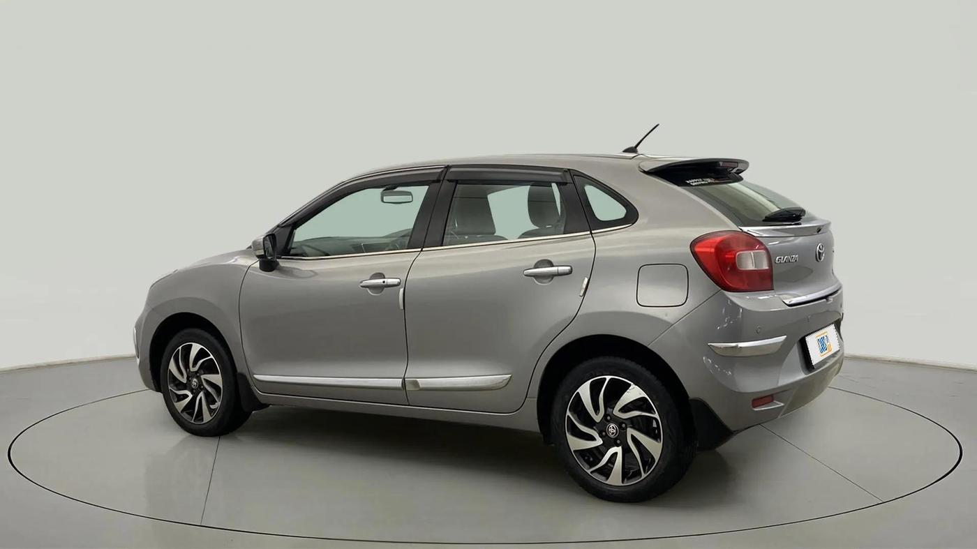 2019 Toyota Glanza G, CNG, Manual, 70,150 km, Left Back Diagonal