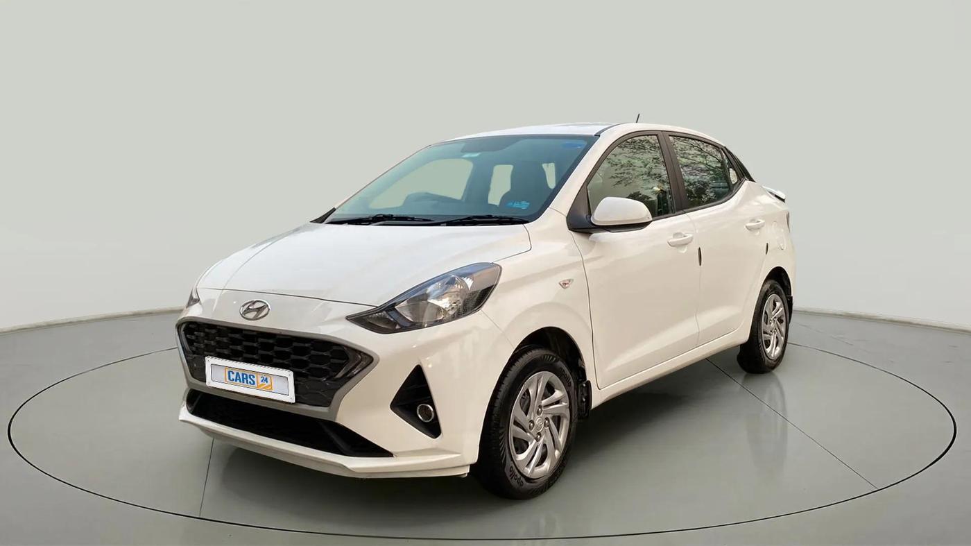 2022 Hyundai AURA S 1.2, Petrol, Manual, 17,605 km, Left Front Diagonal