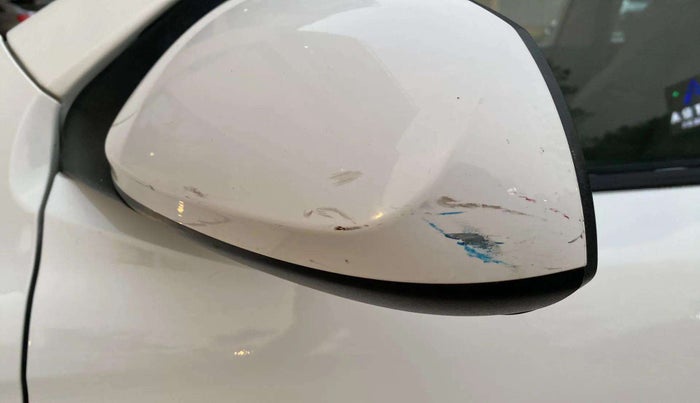 2022 Hyundai AURA S 1.2, Petrol, Manual, 17,605 km, Left rear-view mirror - Minor scratches
