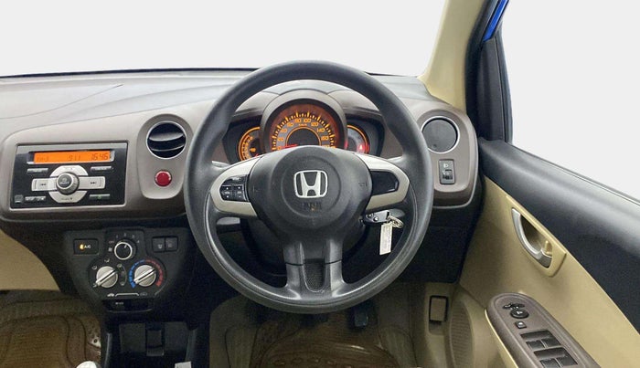 2013 Honda Brio VX MT, Petrol, Manual, 38,584 km, Steering Wheel Close Up