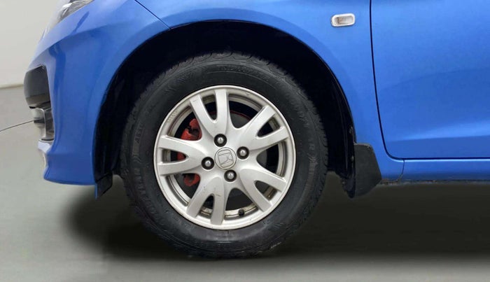 2013 Honda Brio VX MT, Petrol, Manual, 38,584 km, Left Front Wheel