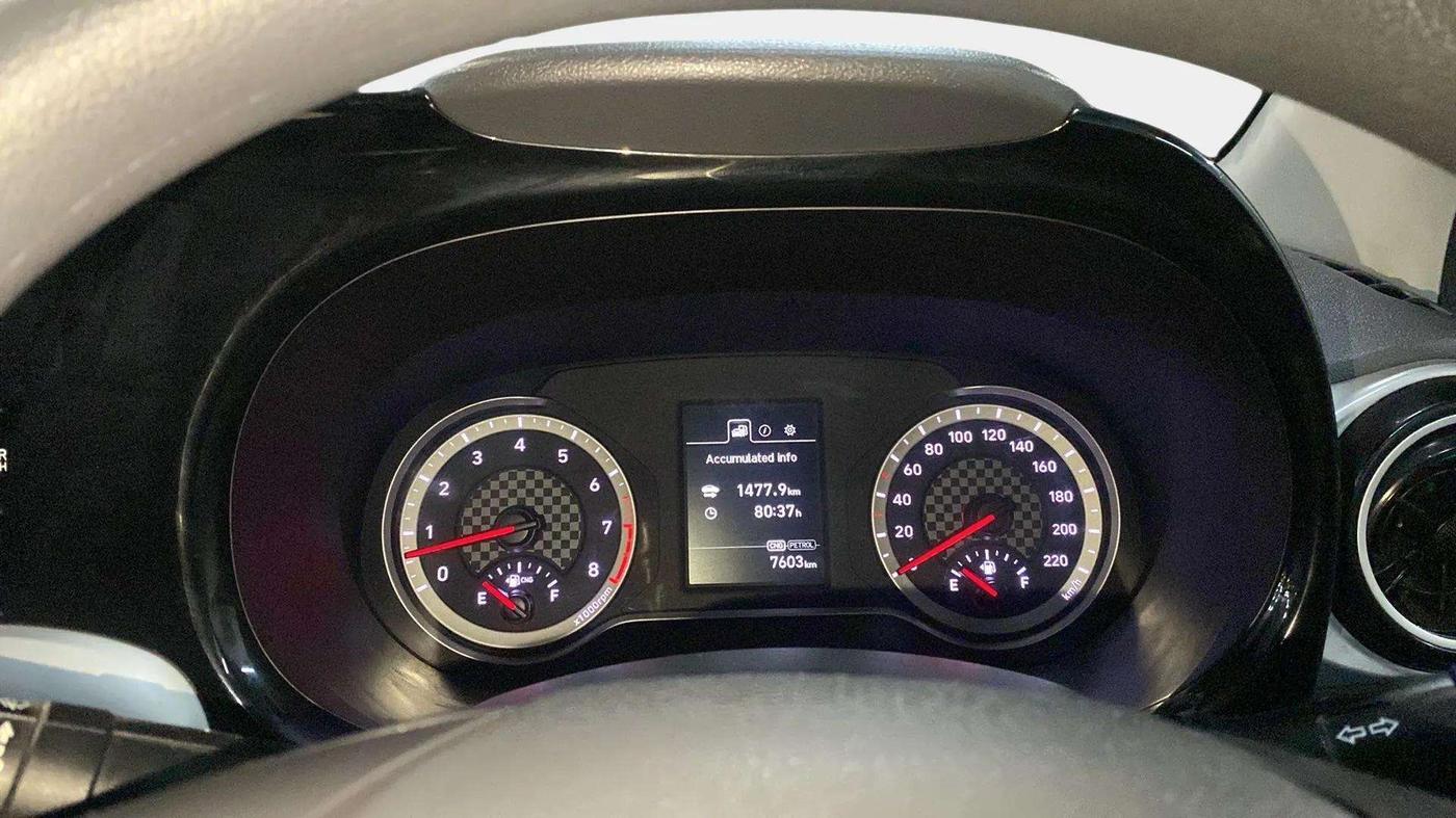 2023 Hyundai GRAND I10 NIOS SPORTZ 1.2 KAPPA VTVT CNG, CNG, Manual, 7,689 km, Odometer Image