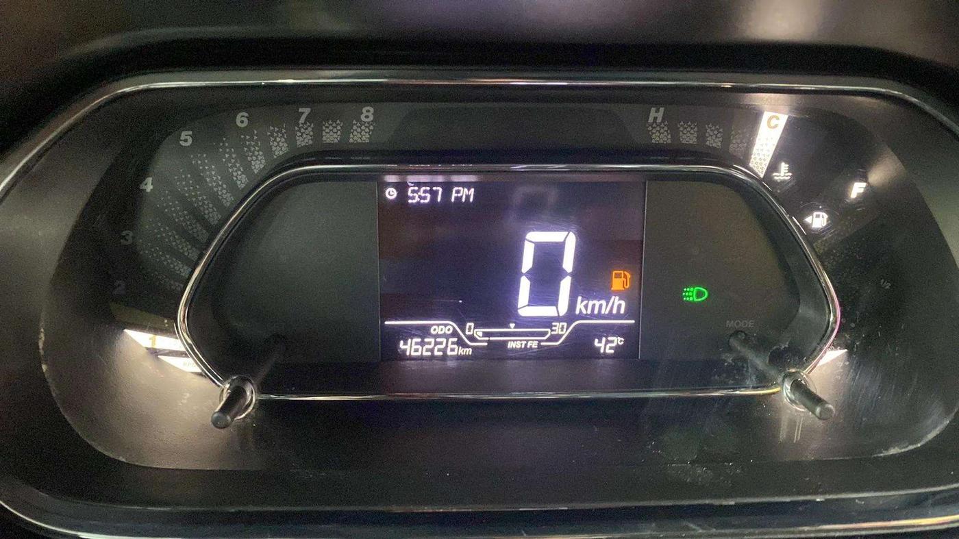 2022 Tata TIGOR XZ PLUS PETROL, Petrol, Manual, 46,225 km, Odometer Image