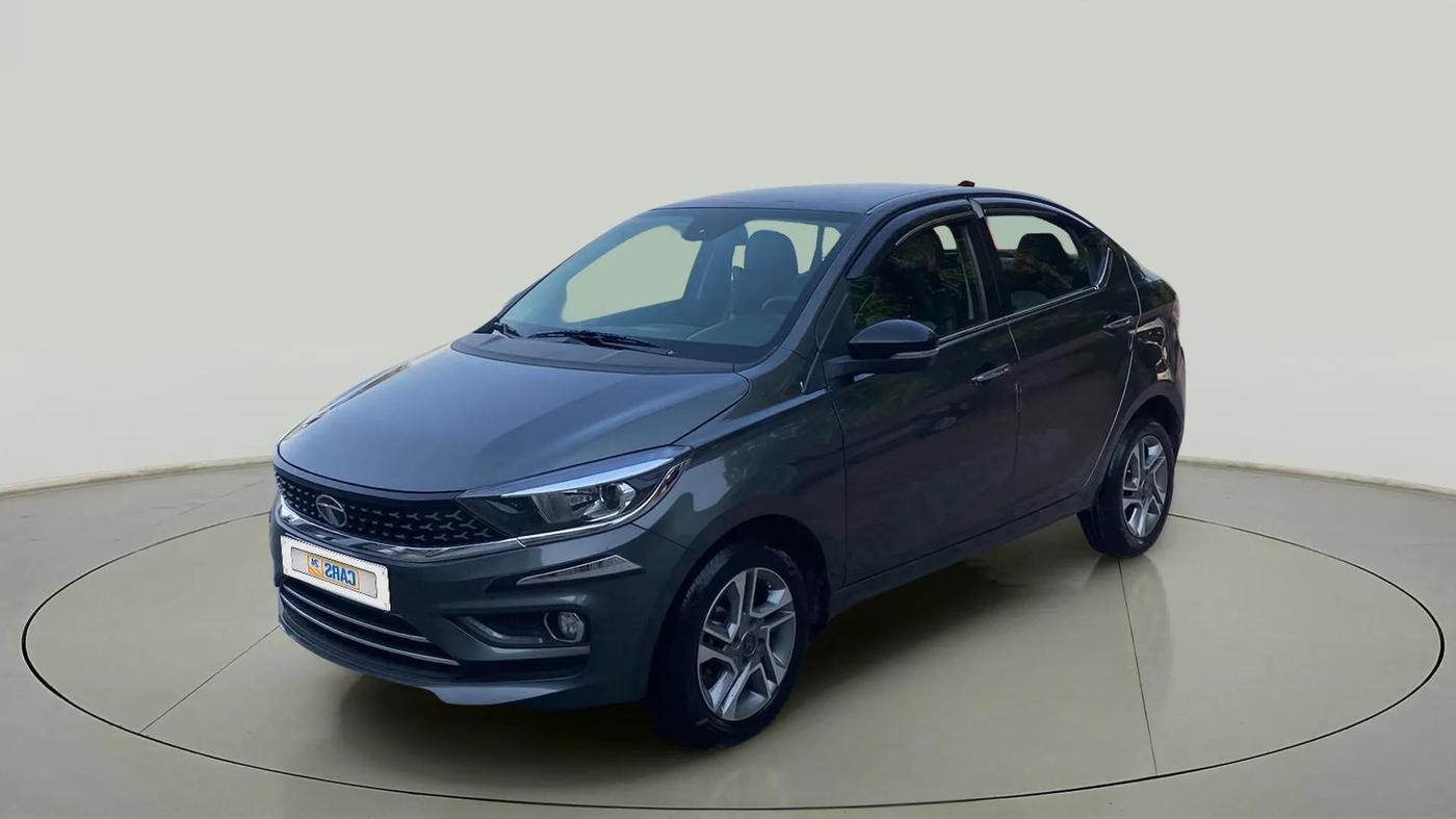 2022 Tata TIGOR XZ PLUS PETROL, Petrol, Manual, 46,225 km, Left Front Diagonal