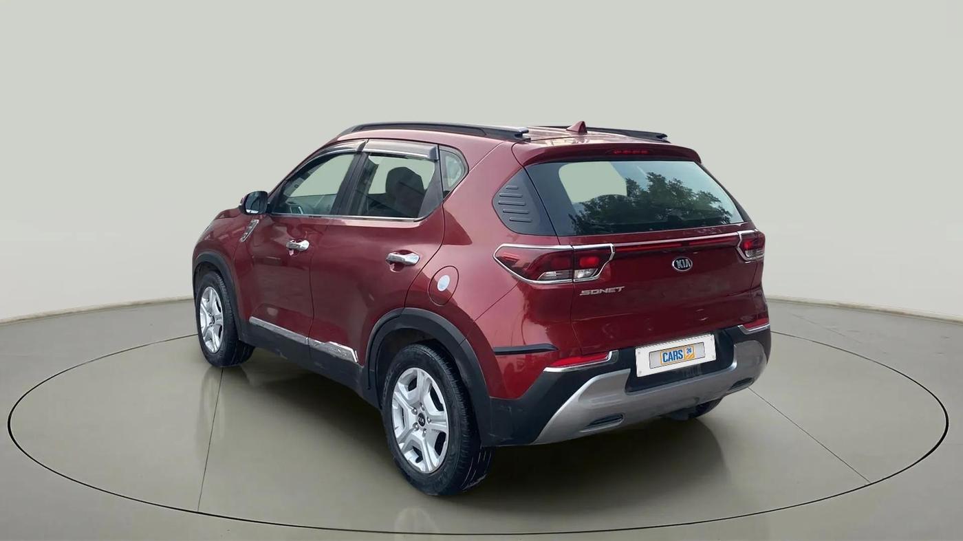 2020 KIA SONET HTK PLUS 1.2, Petrol, Manual, 46,308 km, Left Back Diagonal