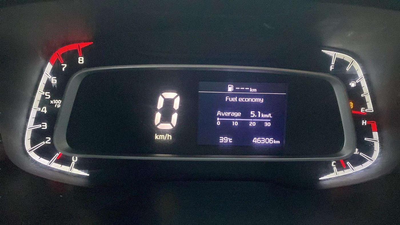 2020 KIA SONET HTK PLUS 1.2, Petrol, Manual, 46,308 km, Odometer Image