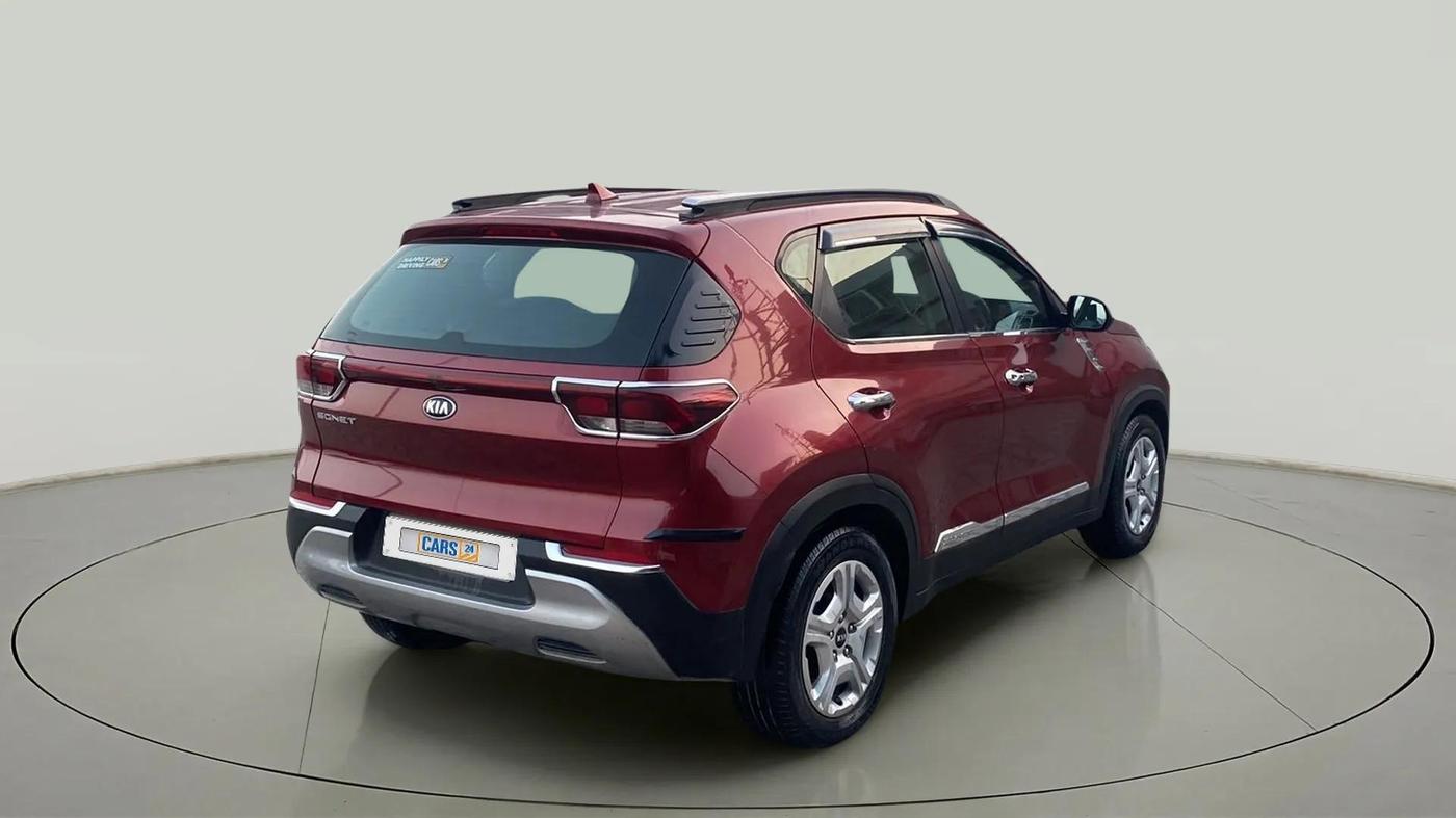 2020 KIA SONET HTK PLUS 1.2, Petrol, Manual, 46,308 km, Right Back Diagonal