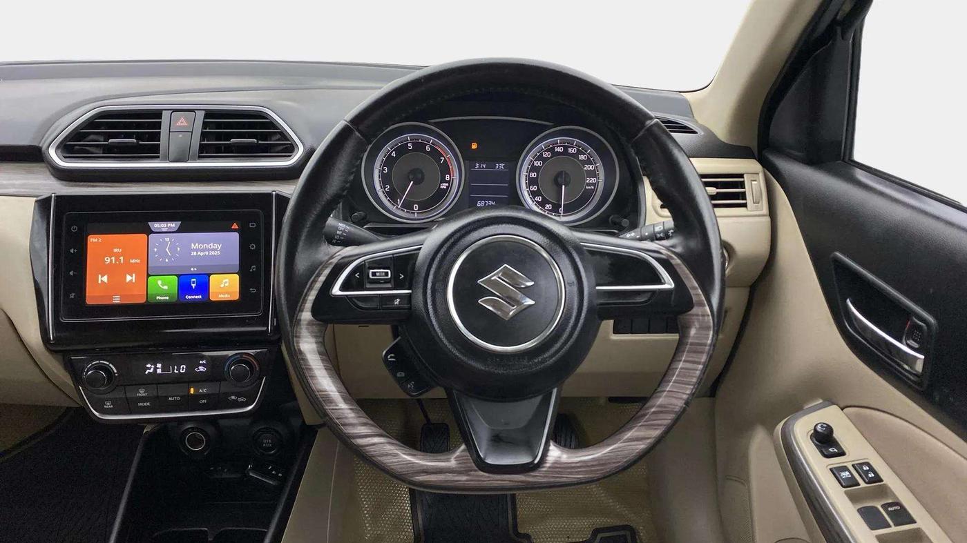 2023 Maruti Dzire ZXI, Petrol, Manual, 68,892 km, Steering Wheel Close Up