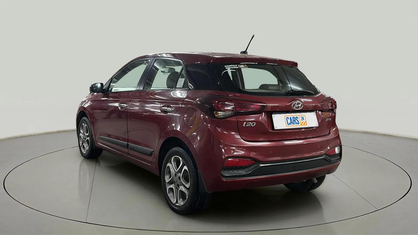 2018 Hyundai Elite i20 ASTA 1.2 (O), Petrol, Manual, 26,208 km, Left Back Diagonal