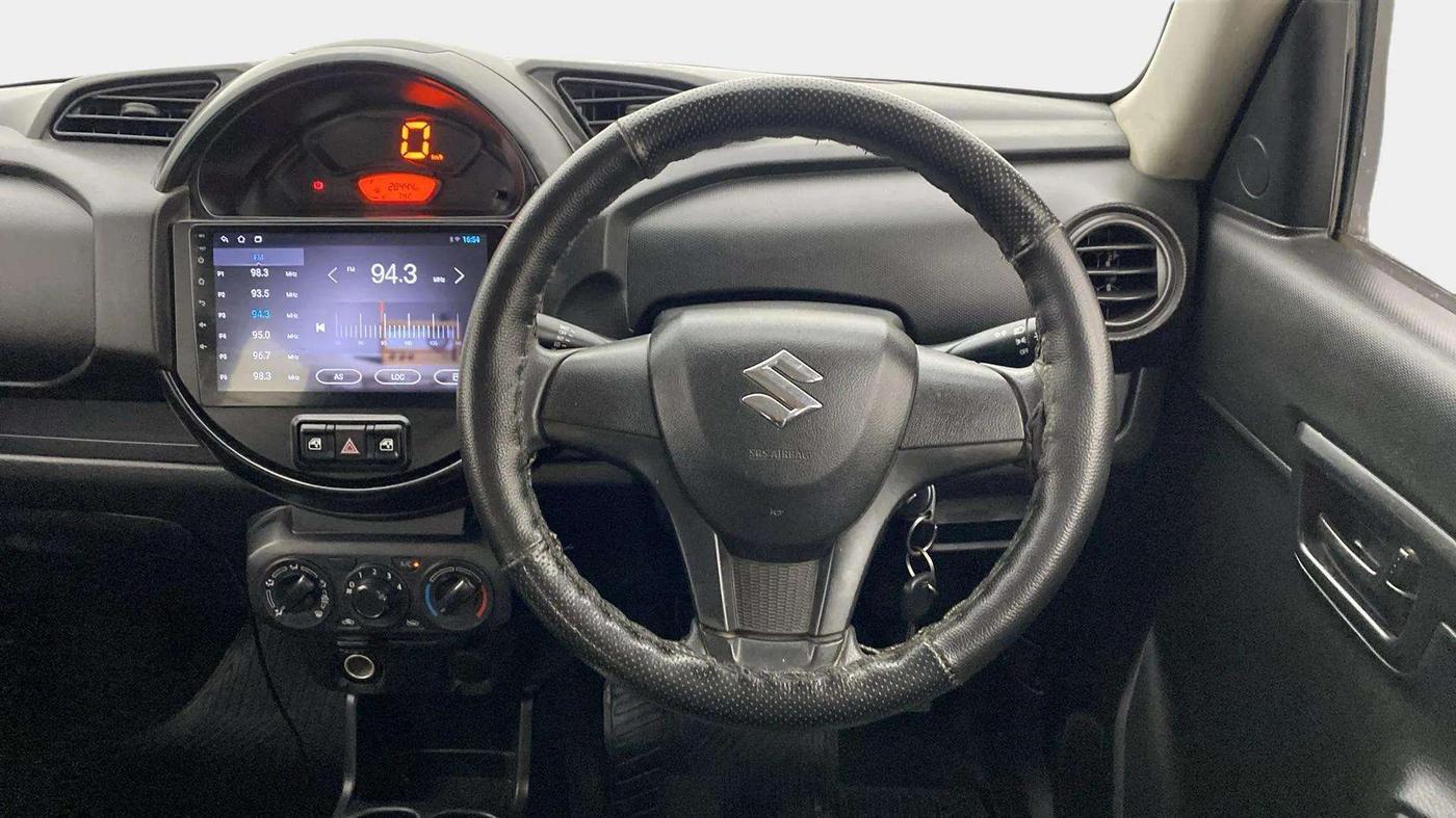 2021 Maruti S PRESSO VXI, Petrol, Manual, 28,400 km, Steering Wheel Close Up