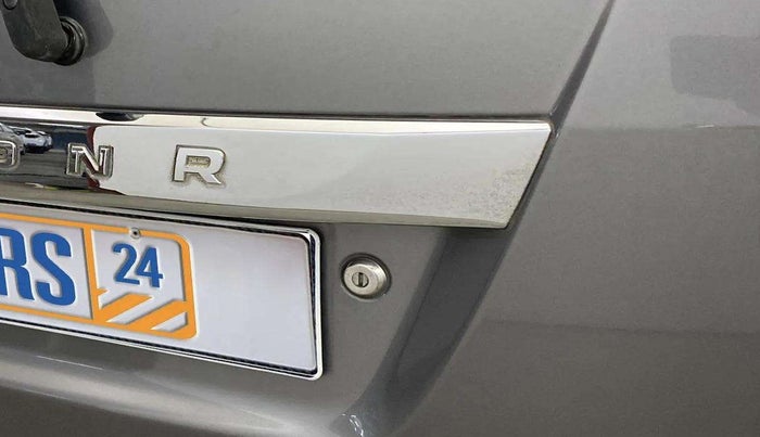 2014 Maruti Wagon R 1.0 VXI, Petrol, Manual, 32,683 km, Dicky (Boot door) - Slightly dented