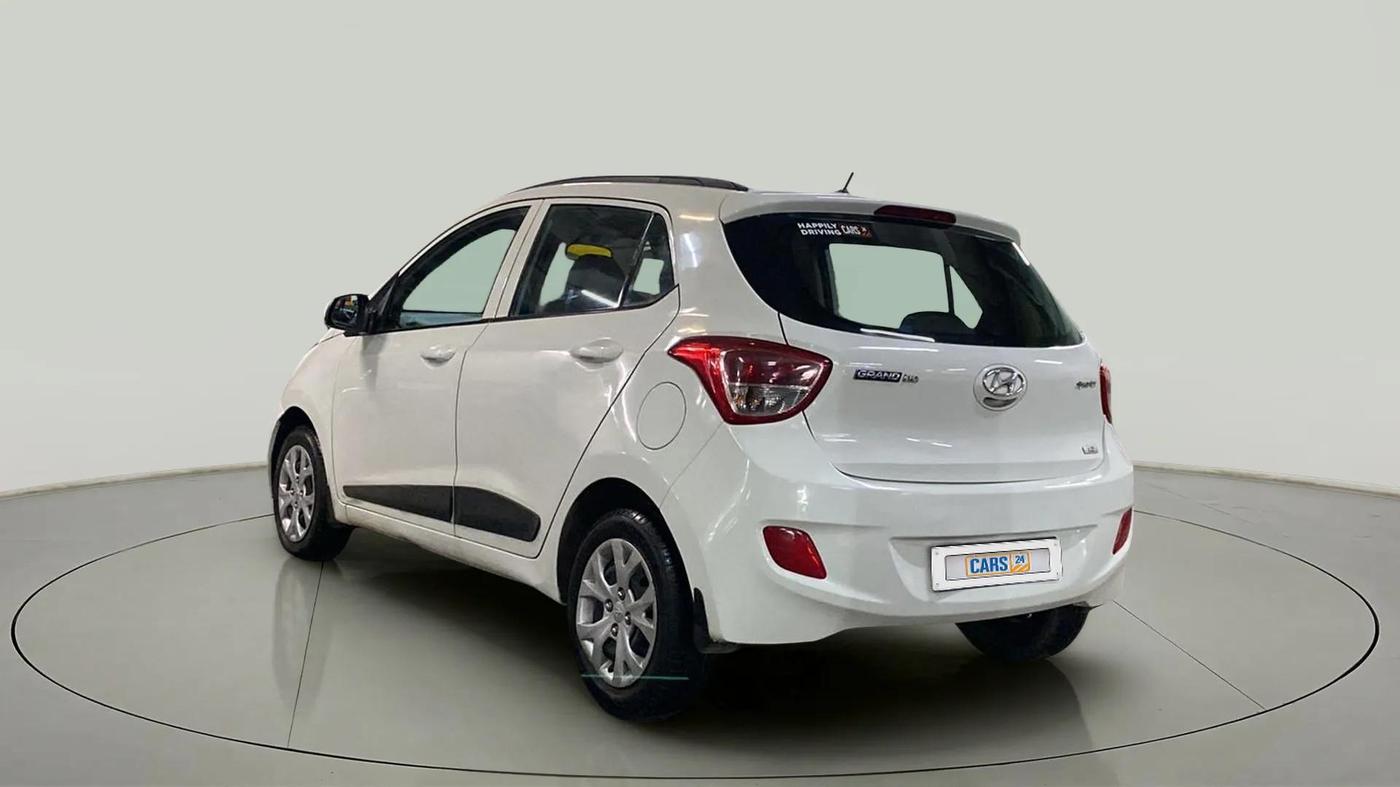 2016 Hyundai Grand i10 SPORTZ 1.2 KAPPA VTVT, Petrol, Manual, 68,485 km, Left Back Diagonal