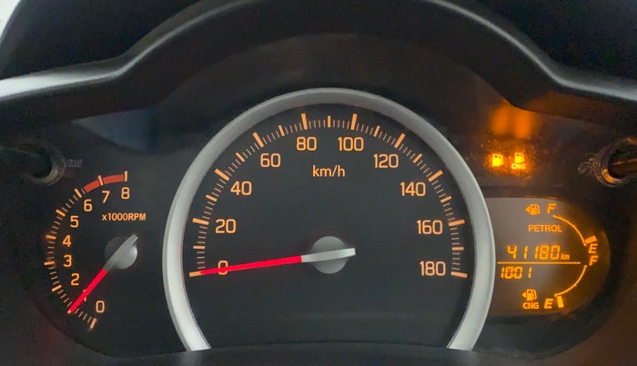 2016 Maruti Celerio VXI CNG D, CNG, Manual, 41,313 km, Odometer Image