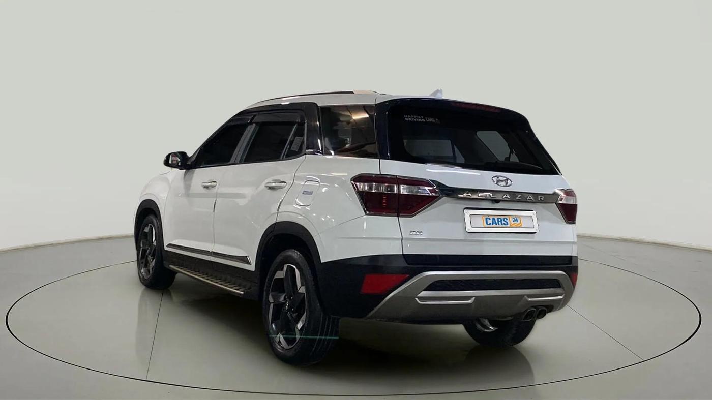 2021 Hyundai ALCAZAR PLATINUM (O) 6STR 2.0 AT, Petrol, Automatic, 49,941 km, Left Back Diagonal