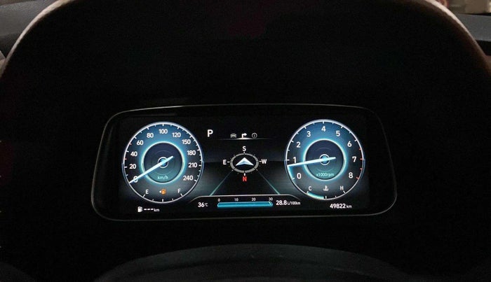 2021 Hyundai ALCAZAR PLATINUM (O) 6STR 2.0 AT, Petrol, Automatic, 49,798 km, Odometer Image