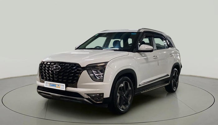 2021 Hyundai ALCAZAR PLATINUM (O) 6STR 2.0 AT, Petrol, Automatic, 49,798 km, Left Front Diagonal