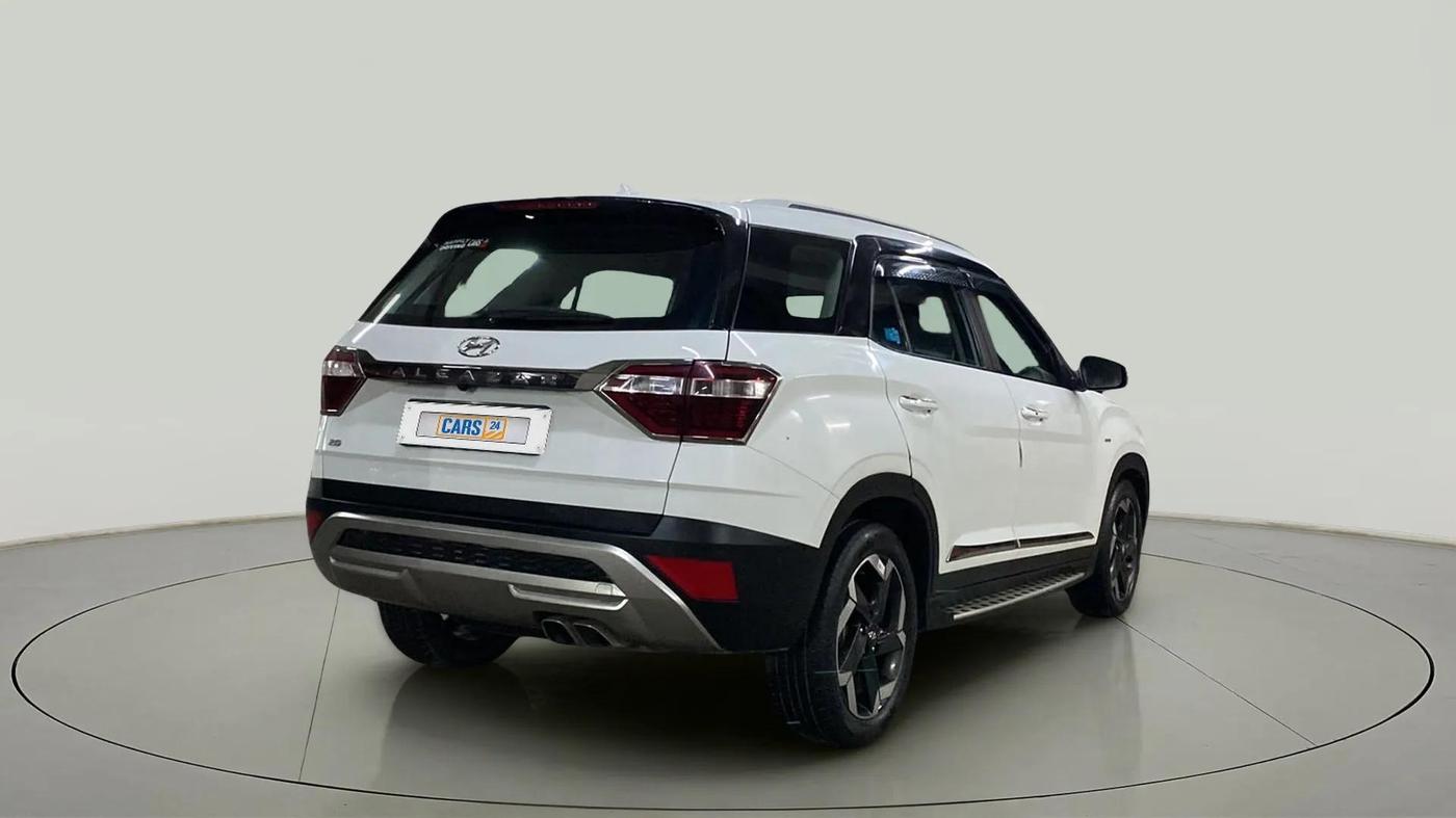 2021 Hyundai ALCAZAR PLATINUM (O) 6STR 2.0 AT, Petrol, Automatic, 49,941 km, Right Back Diagonal