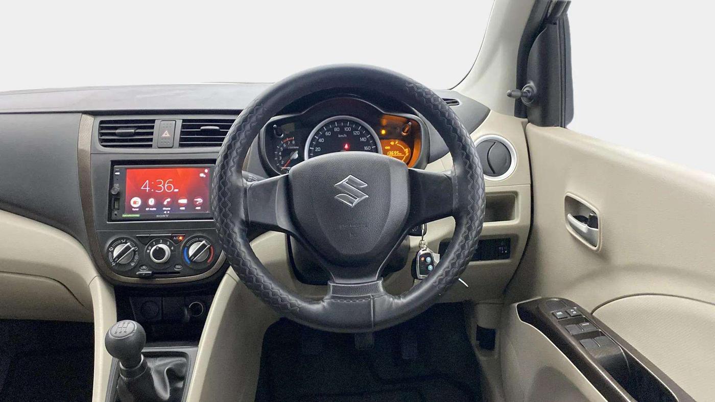 2019 Maruti Celerio VXI CNG, CNG, Manual, 13,788 km, Steering Wheel Close Up