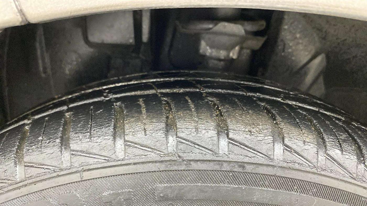 2021 Datsun Redi Go T(O), Petrol, Manual, 39,288 km, Left Front Tyre Tread